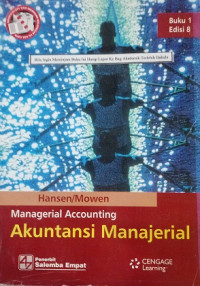Image of Akuntansi Manajerial Buku 1