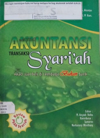 Image of Akuntansi Transaksi Syariah