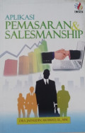 Aplikasi Pemasaran & Salesmanship