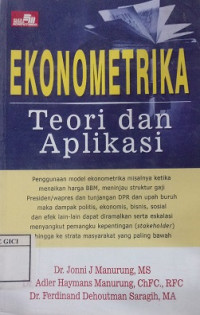 Image of Ekonometrika Teori dan Aplikasi