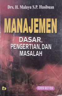 Image of Manajemen Dasar, Pengertian, dan Masalah