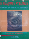 Manajemen Strategik Formulasi, Implementasi, Dan Pengendalian