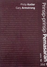 Image of Prinsip-Prinsip Pemasaran Jilid 1