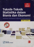 Teknik - Teknik Statistika Dalam Bisnis Dan Ekonomi