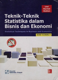 Image of Teknik - Teknik Statistika Dalam Bisnis Dan Ekonomi